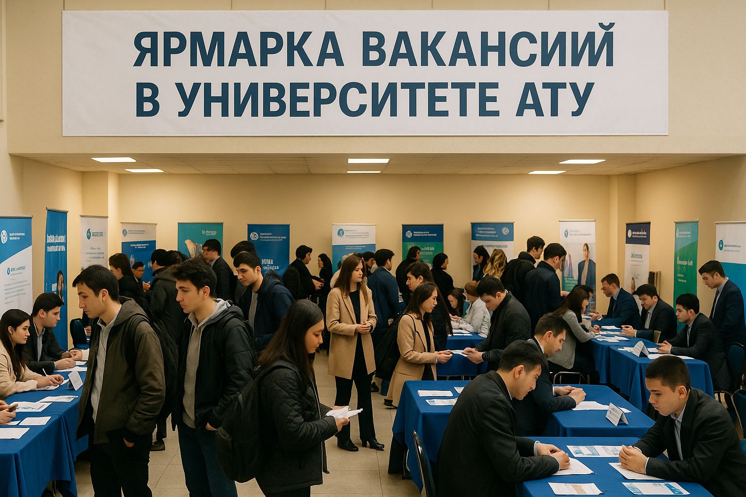 Ярмарка вакансии в университете АТУ